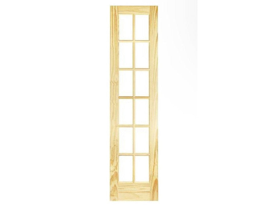 Simplidoor 12 True Divided Lite Interior Door Stain Grade