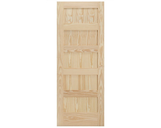 SimpliDoor 5 Panel Shaker Stain Grade Interior Door