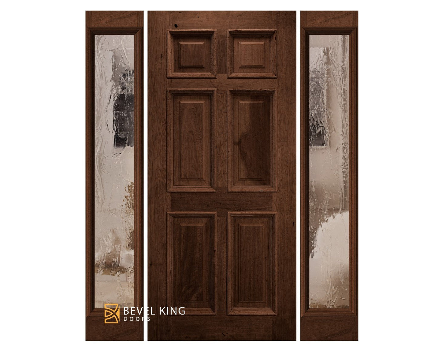 6 panel Mahogany Raised Moulding