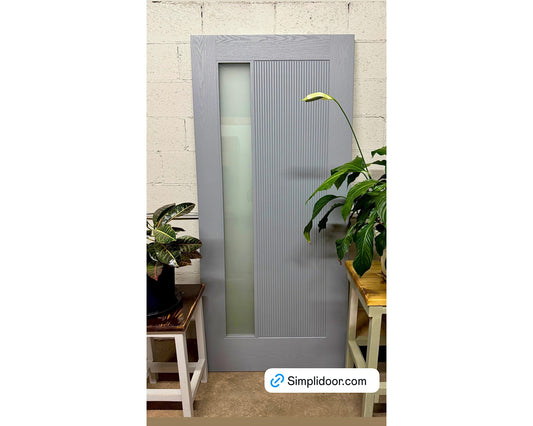 SimpliDoor Modern Fiberglass Exterior Door