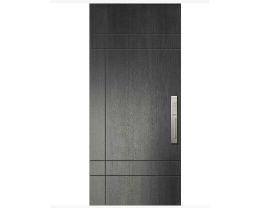 Simplidoor Solid Mahogany Contemporary Themed Exterior Mahogany Door