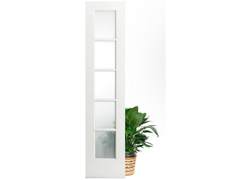 5- Lite French door primed