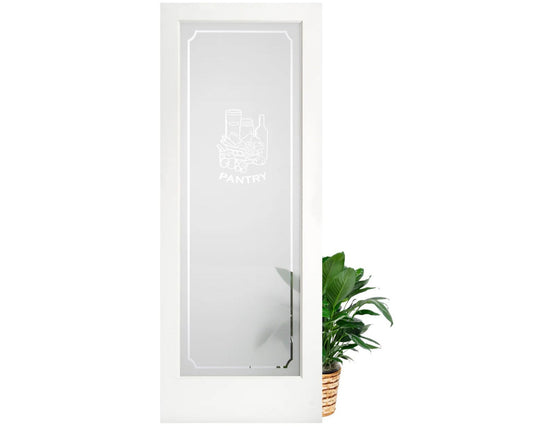 Primed Pantry Door