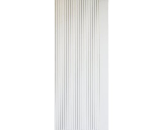 SimpliDoor Modern Reed Solid Wood Interior Door Modern Themed